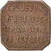 Moneda, Francia, 10 Centimes, MBC, Cobre, Elie:10.1