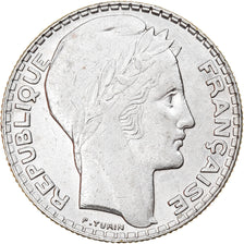 Moneta, Francja, Turin, 10 Francs, 1937, Paris, AU(50-53), Srebro, KM:878