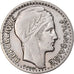 Moneda, Francia, Turin, 10 Francs, 1945, Paris, Rameaux courts, MBC, Cobre -