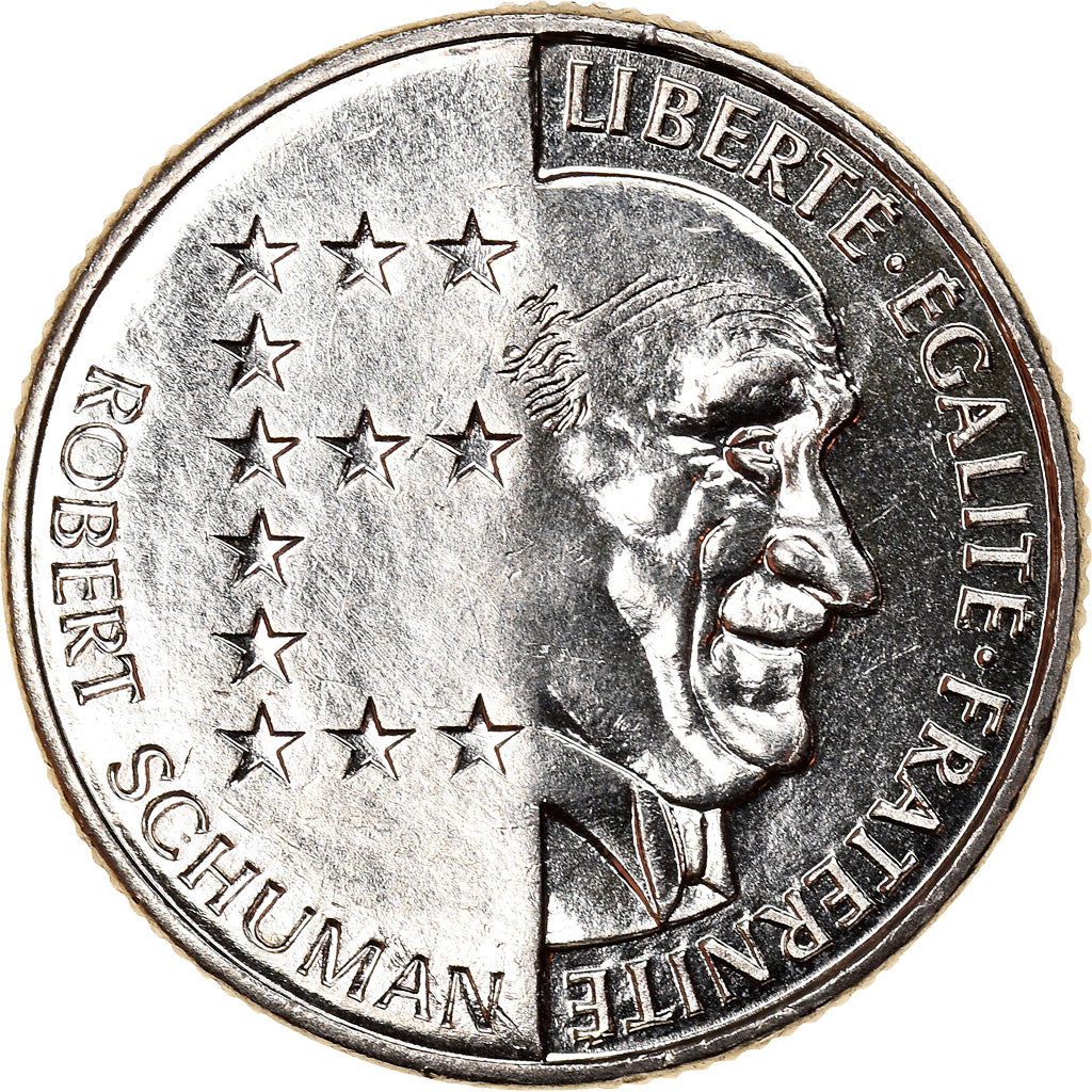 Moneta, Francia, Schumann, 10 Francs, 1986, Paris, SPL, Nichel, KM:958