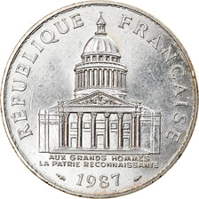 Münze, Frankreich, Panthéon, 100 Francs, 1987, Paris, VZ+, Silber, KM:951.1