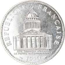 Coin, France, Panthéon, 100 Francs, 1990, Paris, MS(64), Silver, KM:951.1