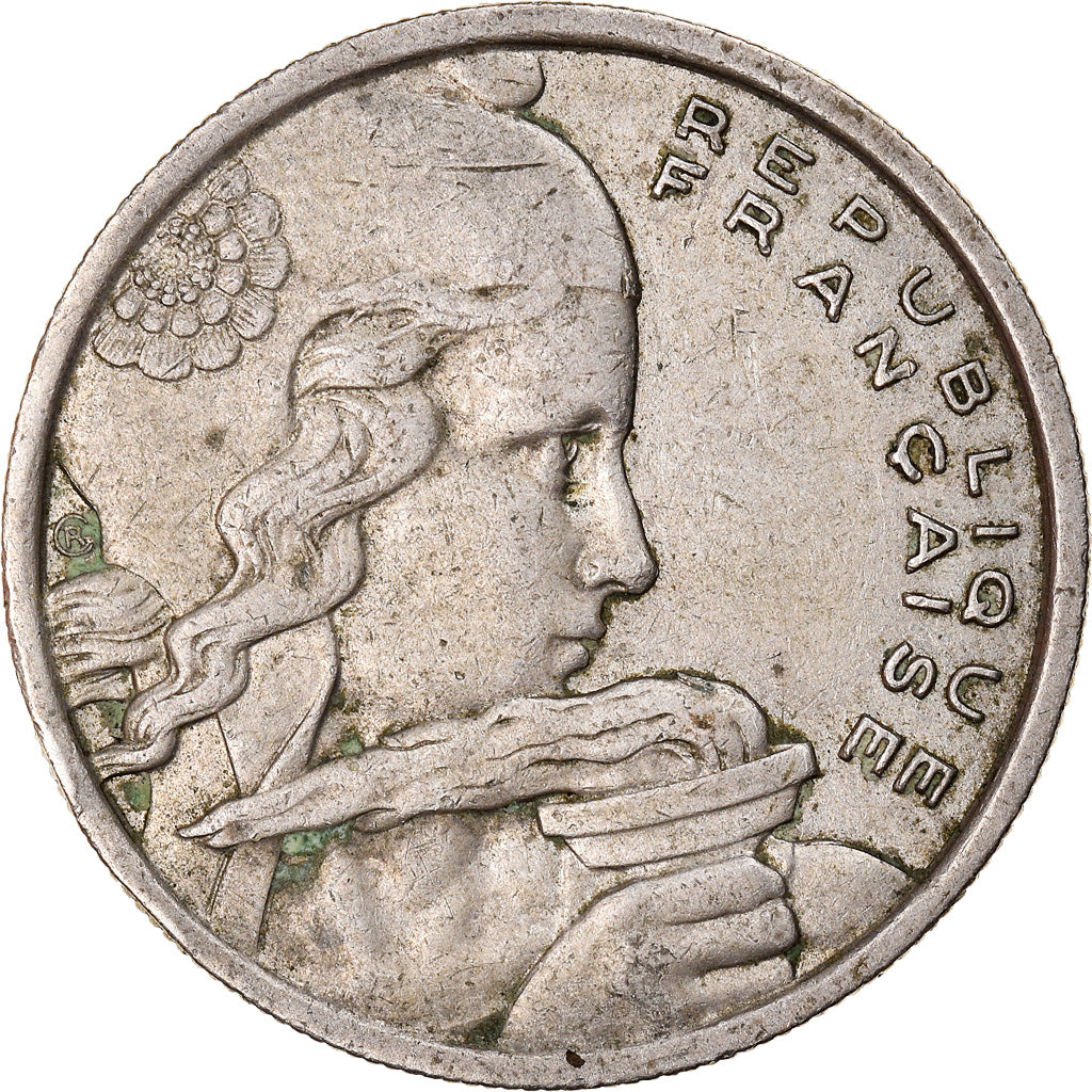 Moneta, Francia, Cochet, 100 Francs, 1958, Chouette, BB, Rame-nichel, KM:919.1