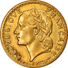 Monnaie, France, Lavrillier, 5 Francs, 1946, Paris, SUP, Aluminum-Bronze