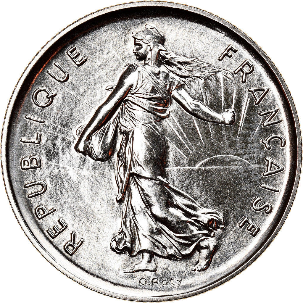 Münze, Frankreich, Semeuse, 5 Francs, 1983, Paris, STGL, Nickel Clad