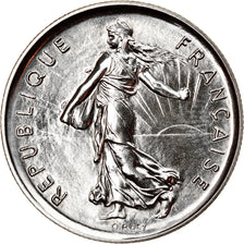 Munten, Frankrijk, Semeuse, 5 Francs, 1983, Paris, FDC, Nickel Clad