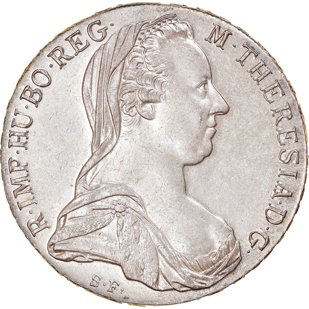 Münze, Österreich, Joseph II, Marie-Thérèse, Thaler, 1780, Restrike, UNZ