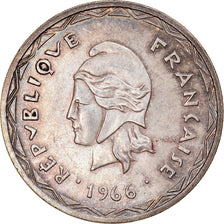 Moneta, Nuove Ebridi, 100 Francs, 1966, Paris, SPL-, Argento, KM:1, Lecompte:59