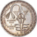Moneta, Stati dell'Africa occidentale, 500 Francs, 1972, SPL-, Argento, KM:7