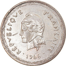 Moneta, Nuove Ebridi, 100 Francs, 1966, Paris, BB, Argento, KM:1, Lecompte:59