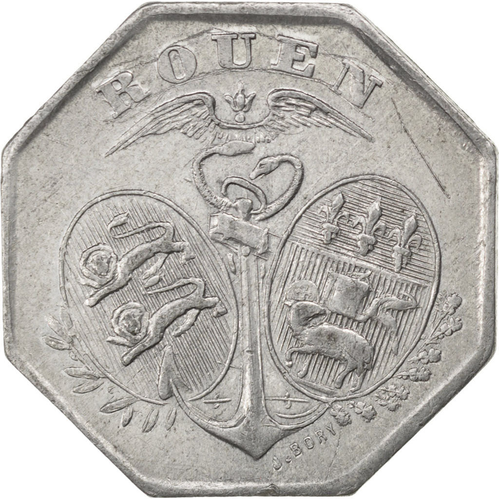 France, 10 Centimes, 1918, EF(40-45), Aluminium, Elie #10.2, 2.23