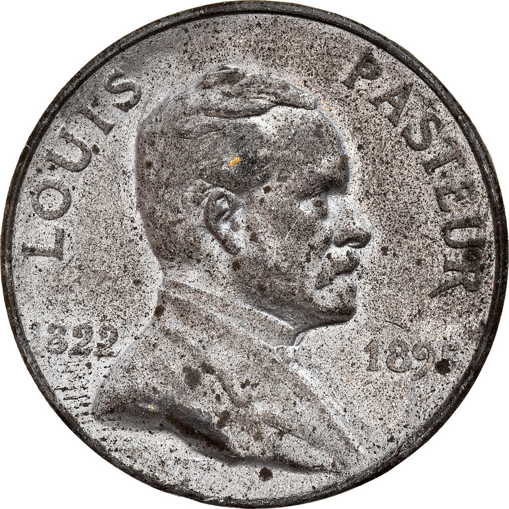 Francja, Medal, Etats Fédérés d'Europe - Louis Pasteur - 1928, 1928