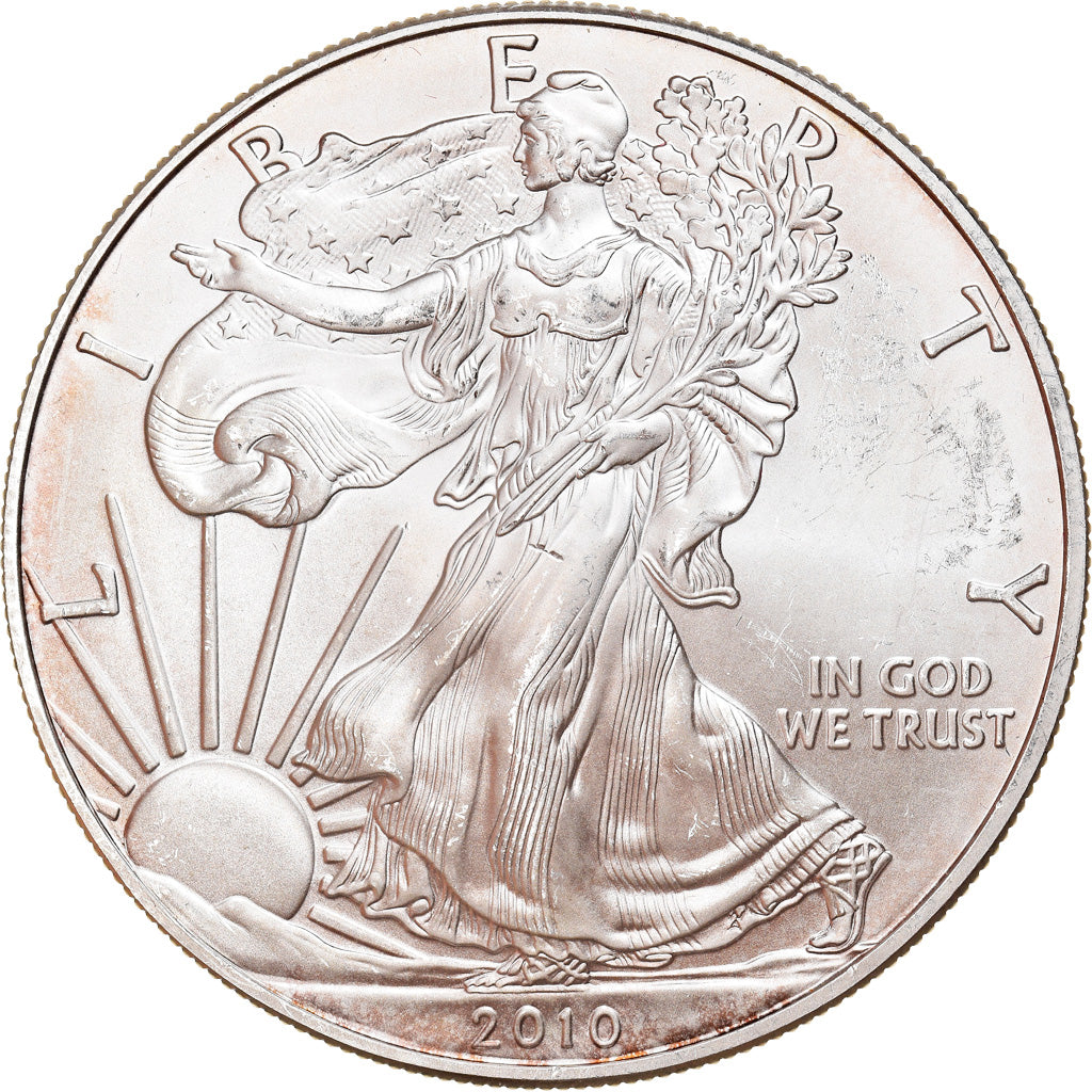 Moneda, Estados Unidos, Dollar, 2010, U.S. Mint, SC, Plata, KM:273
