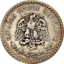 Monnaie, Mexique, Peso, 1921, Mexico City, TTB, Argent, KM:455