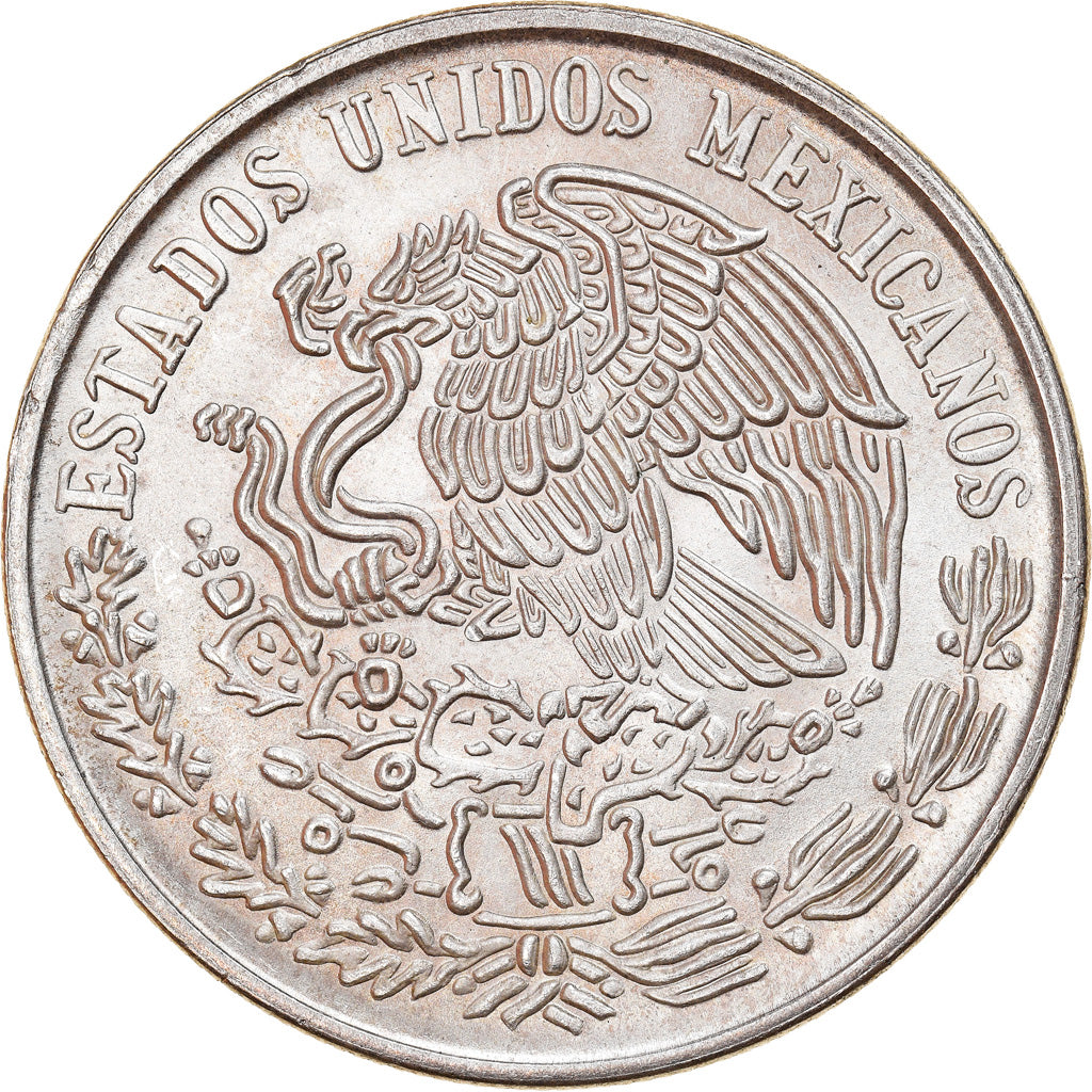 Moneta, Mexico, 100 Pesos, 1978, Mexico City, MS(60-62), Srebro, KM:483.2