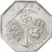 Moneda, Francia, 10 Centimes, 1918, MBC, Aluminio, Elie:10.2