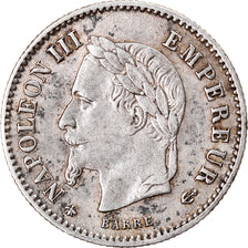 Moeda, França, Napoleon III, Napoléon III, 20 Centimes, 1867, Paris
