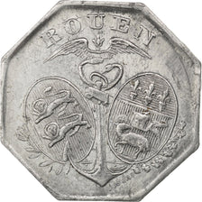 Moneta, Francia, 10 Centimes, 1918, BB+, Alluminio, Elie:10.2