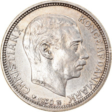 Moneta, Danimarca, Christian X, 2 Kroner, 1930, Copenhagen, SPL, Argento, KM:829