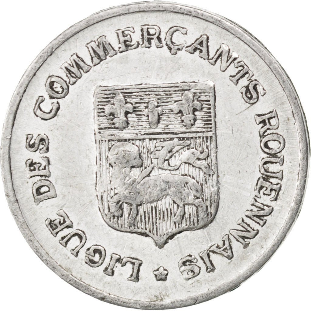 France, 5 Centimes, 1920, EF(40-45), Aluminium, Elie #15.1, 0.68