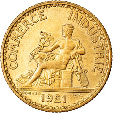 Coin, France, Chambre de commerce, Franc, 1921, Paris, Fautée, MS(63)