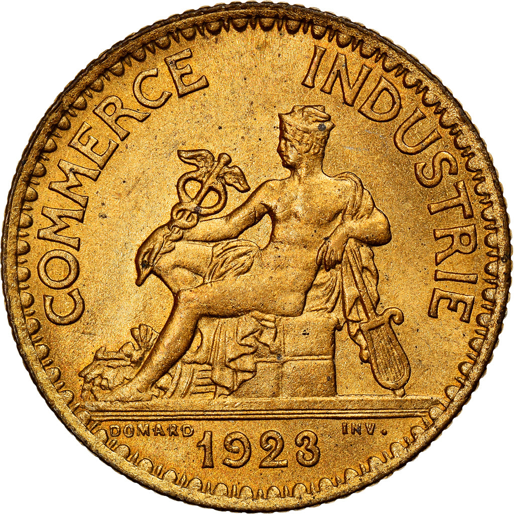 Moneta, Francia, Chambre de commerce, Franc, 1923, Paris, SPL, Alluminio-bronzo