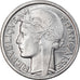 Moneda, Francia, Morlon, Franc, 1946, Paris, SC, Aluminio, KM:885a.1, Le