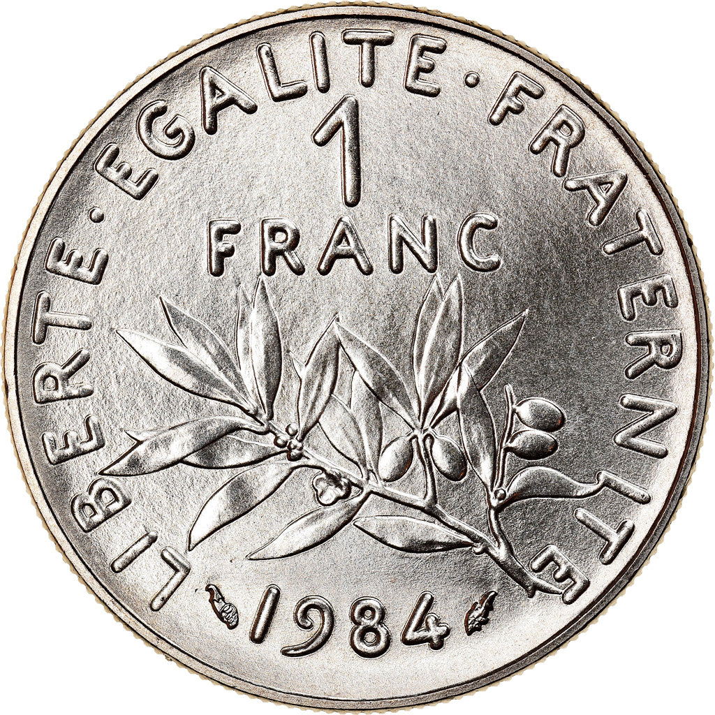 Münze, Frankreich, Semeuse, Franc, 1984, Paris, STGL, Nickel, KM:925.1