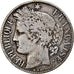 Moneta, Francia, Cérès, Franc, 1872, Bordeaux, MB+, Argento, KM:822.2