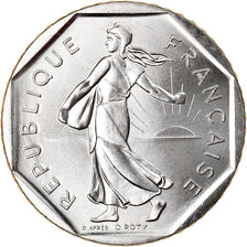 Moeda, França, Semeuse, 2 Francs, 1985, Paris, MS(65-70), Níquel, KM:942.1