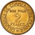 Moneda, Francia, Chambre de commerce, 2 Francs, 1922, Paris, SC, Aluminio -