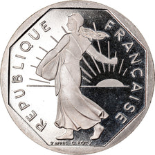 Münze, Frankreich, Semeuse, 2 Francs, 1999, Paris, Proof, UNZ+, Nickel