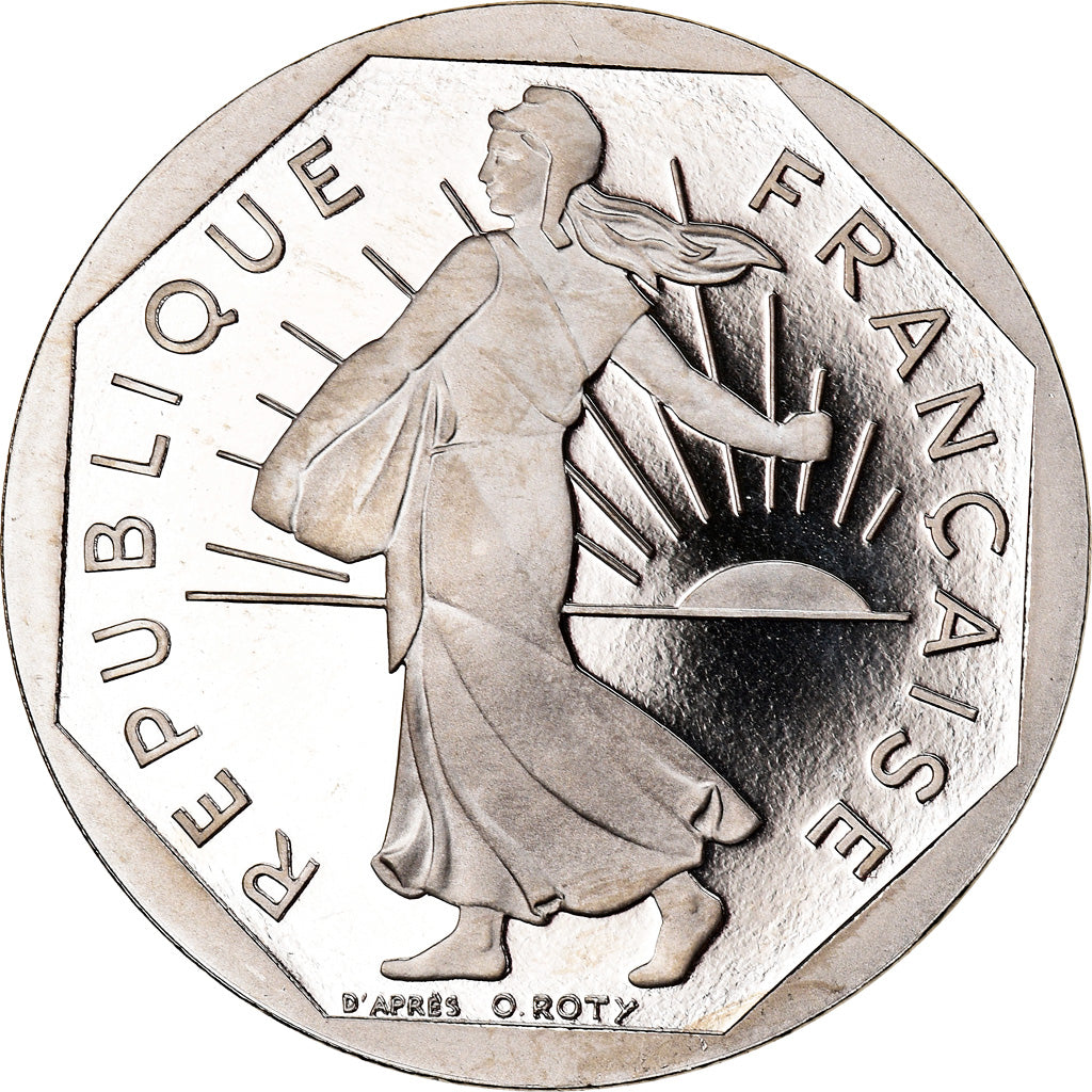 Monnaie, France, Semeuse, 2 Francs, 1995, Paris, Proof, SPL+, Nickel