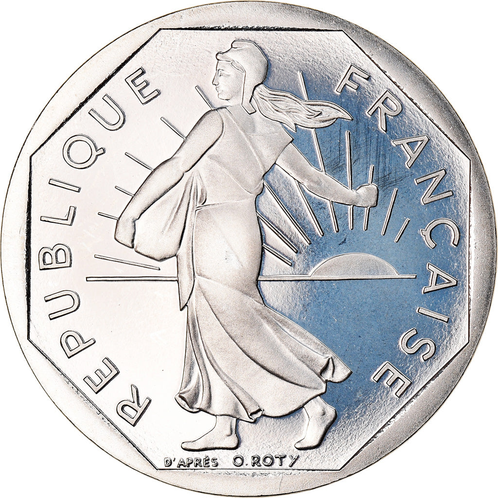 Moneta, Francia, Semeuse, 2 Francs, 1994, Paris, Proof, SPL+, Nichel, KM:942.2