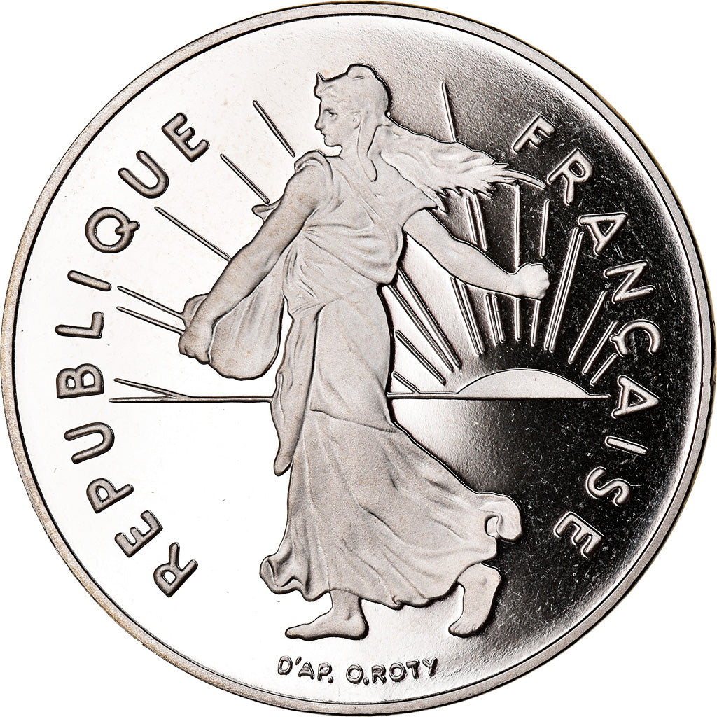 Moneta, Francia, Semeuse, 5 Francs, 1995, Paris, Proof, SPL+, Nichel placcato