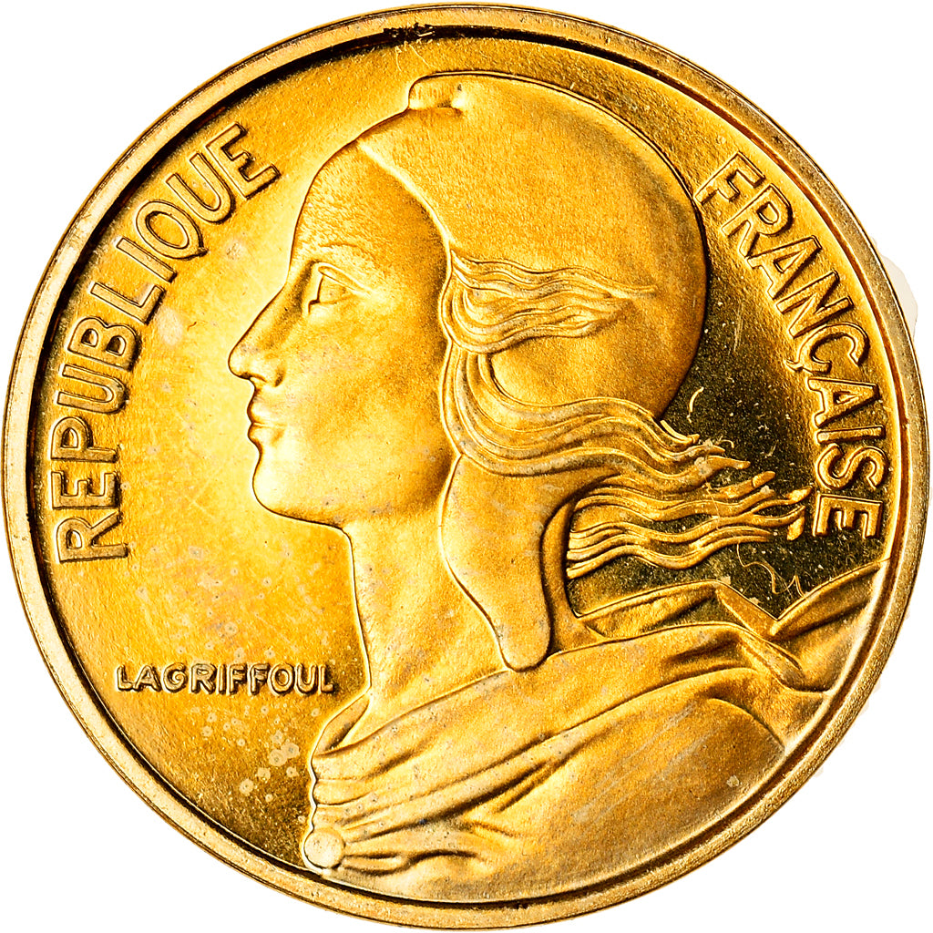 Coin, France, Marianne, 5 Centimes, 1995, Paris, Proof, MS(64), Aluminum-Bronze