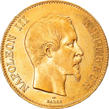 Moeda, França, Napoleon III, Napoléon III, 100 Francs, 1858, Paris, AU(50-53)