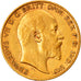 Moneda, Gran Bretaña, Edward VII, 1/2 Sovereign, 1904, London, MBC, Oro, KM:804