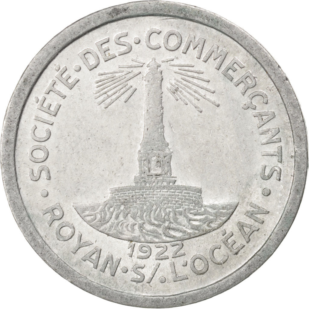 France, 10 Centimes, 1922, EF(40-45), Aluminium, Elie #10.2, 1.31