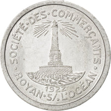France, 10 Centimes, 1922, AU(55-58), Aluminium, Elie #10.2, 1.32