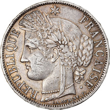 Monnaie, France, Cérès, 5 Francs, 1870, Paris, TTB, Argent, Gadoury:742