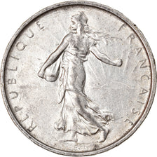 Moeda, França, Semeuse, 5 Francs, 1967, Paris, EF(40-45), Prata, KM:926