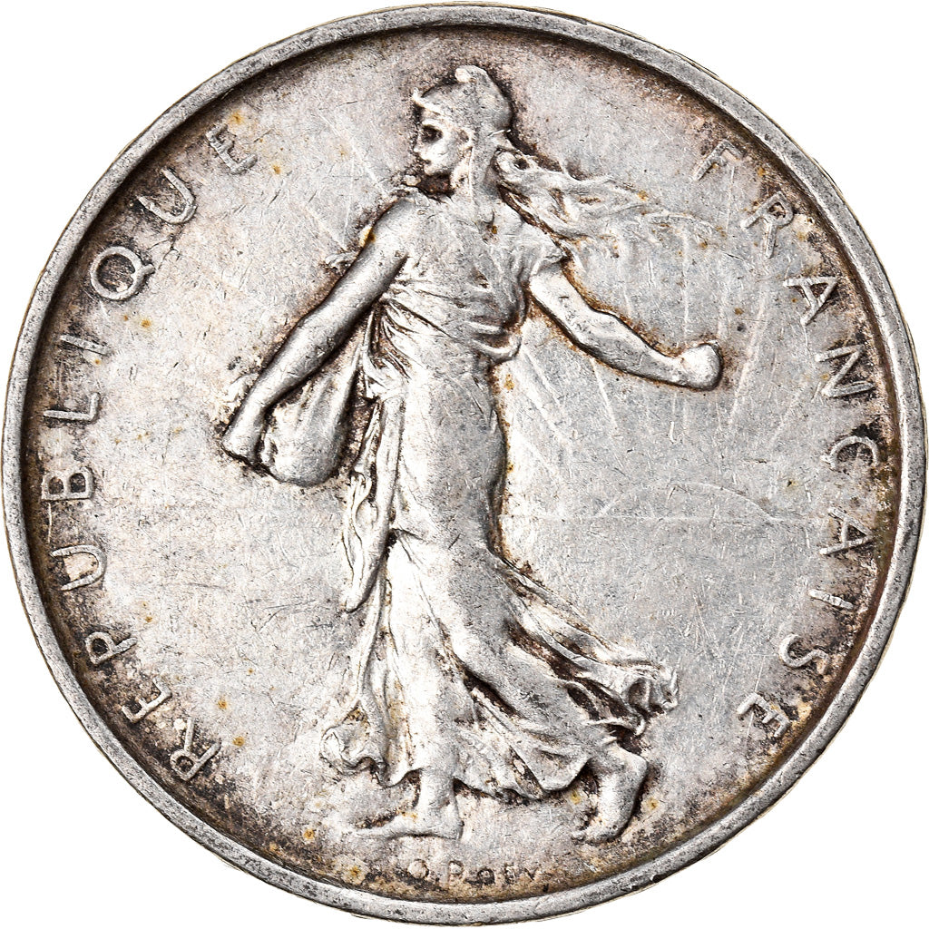 Moneta, Francia, Semeuse, 5 Francs, 1967, Paris, BB, Argento, KM:926
