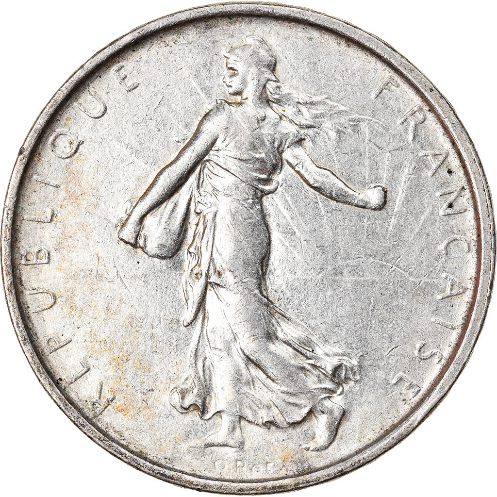 Monnaie, France, Semeuse, 5 Francs, 1967, Paris, TTB+, Argent, Gadoury:770