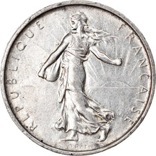 Moneda, Francia, Semeuse, 5 Francs, 1969, MBC+, Plata, KM:926, Gadoury:770