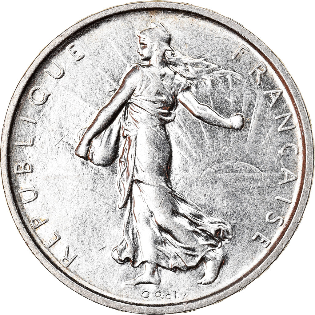 Moneta, Francia, Semeuse, 5 Francs, 1969, SPL-, Argento, KM:926, Gadoury:770