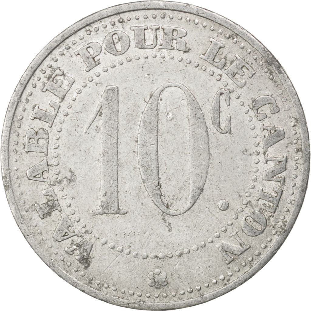 Saint-André de l'Eure, Union Commerciale et Industrielle, 10 Centimes 1921, Elie