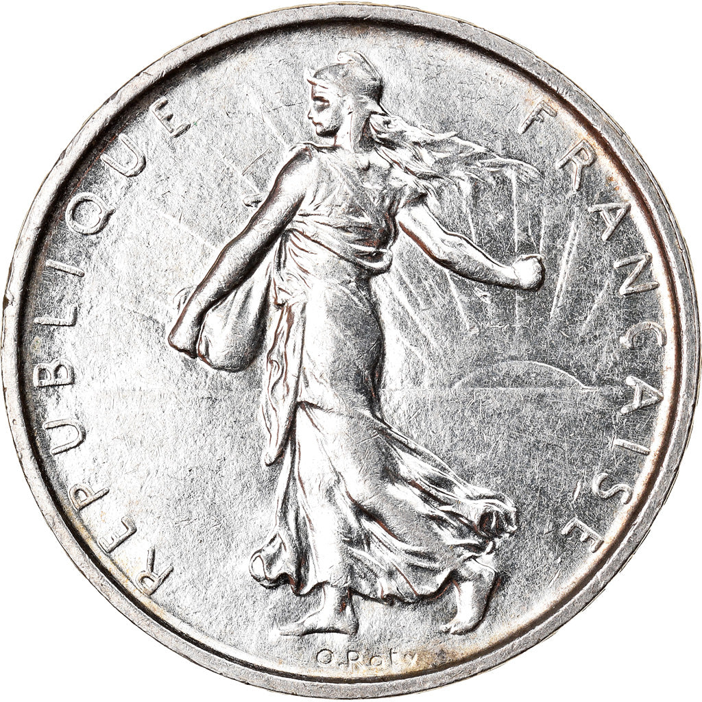Coin, France, Semeuse, 5 Francs, 1969, MS(60-62), Silver, KM:926, Gadoury:770