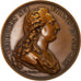 Frankrijk, Medaille, Louis XVI et Marie-Antoinette, History, Duvivier, Restrike