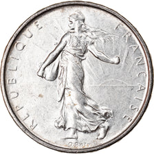 Moneta, Francia, Semeuse, 5 Francs, 1961, Paris, SPL-, Argento, KM:926